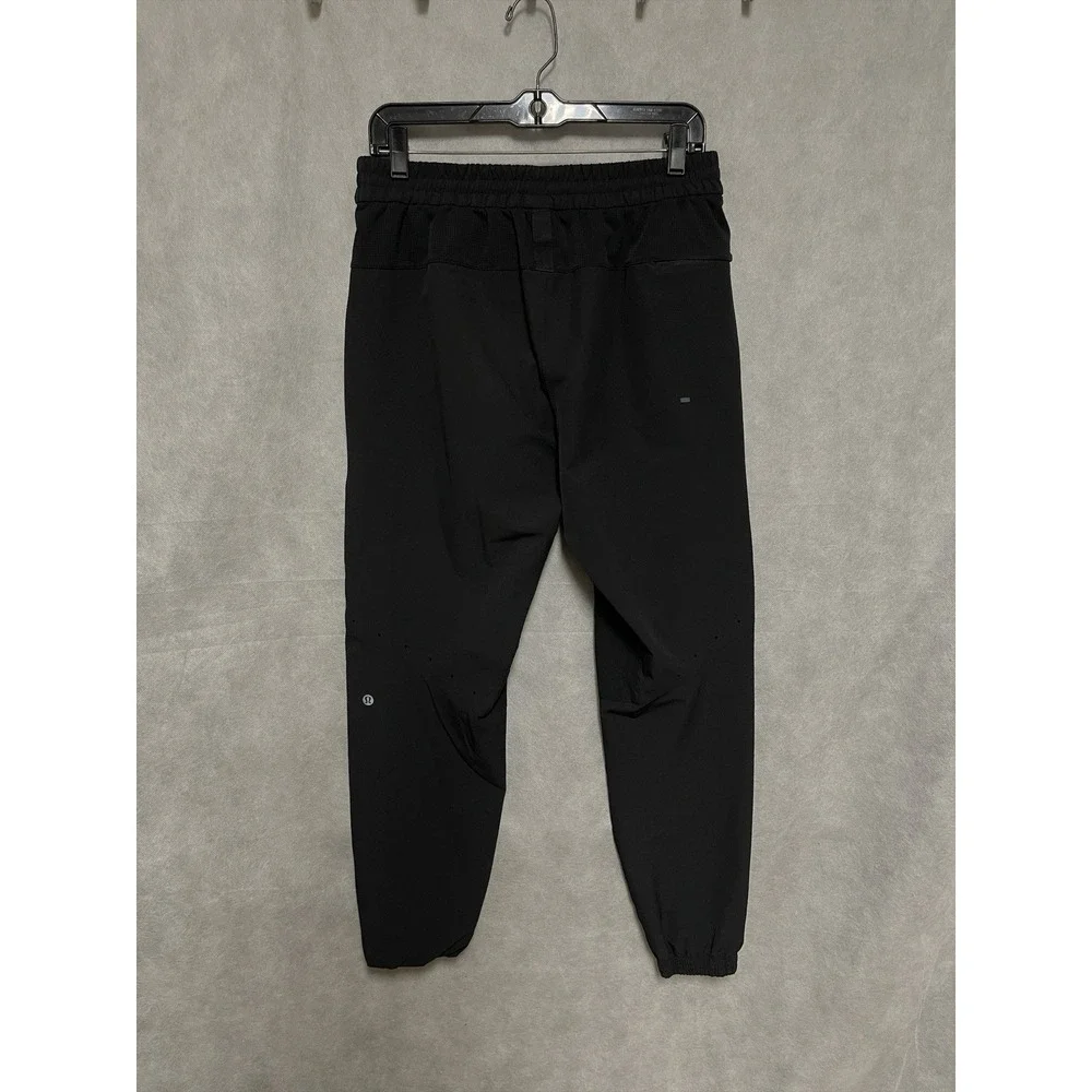 Lululemon Pants Men M Black License To Train Vented Jogger Pull On 29